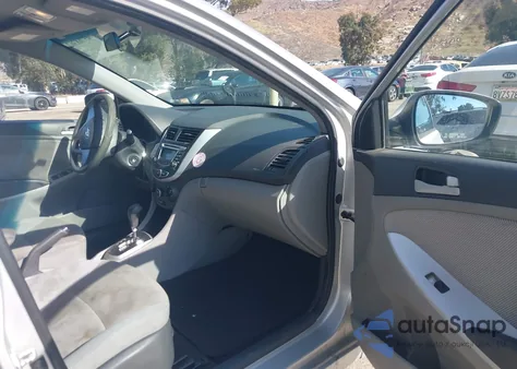 2012 Hyundai Accent Gls from USA, damaged, VIN KMHCT4AE6CU064445